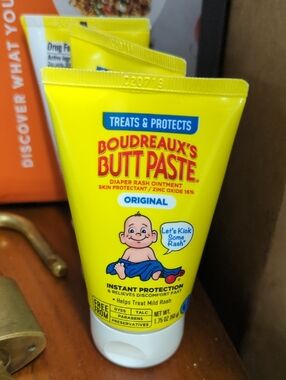 Butt Paste Original Diaper Rash Ointment - Yellow